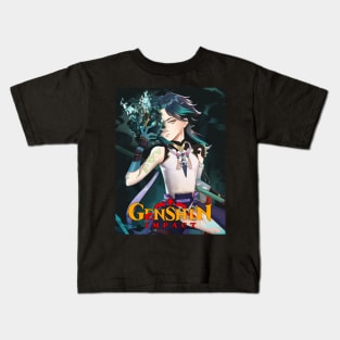 Genshin Impact Xiao Kids T-Shirt